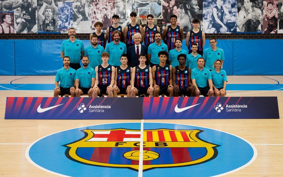 batalla Brutal Condicional Plantilla Baloncesto Junior-EBA | Canal Oficial FC Barcelona
