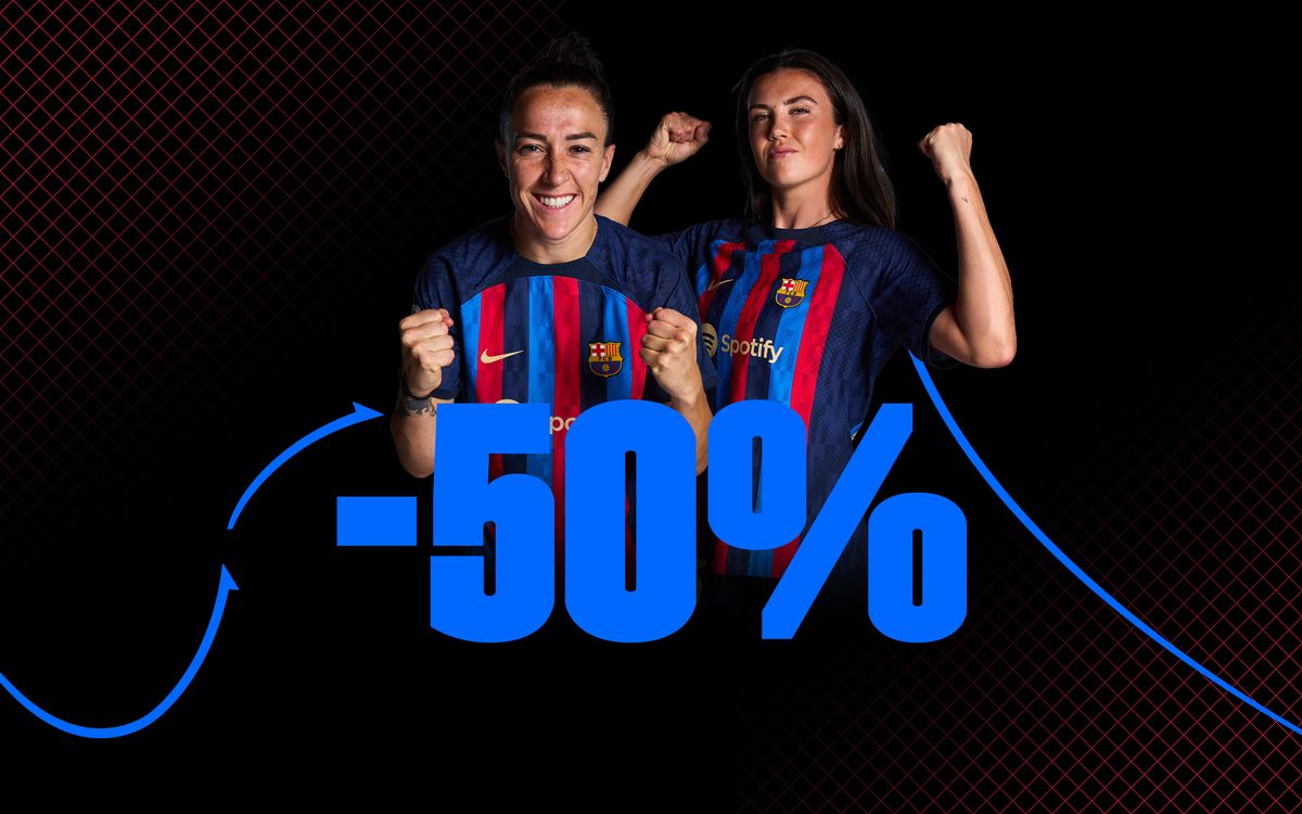 Profitez des remises du Black Friday pour venir encourager le Barça Féminin