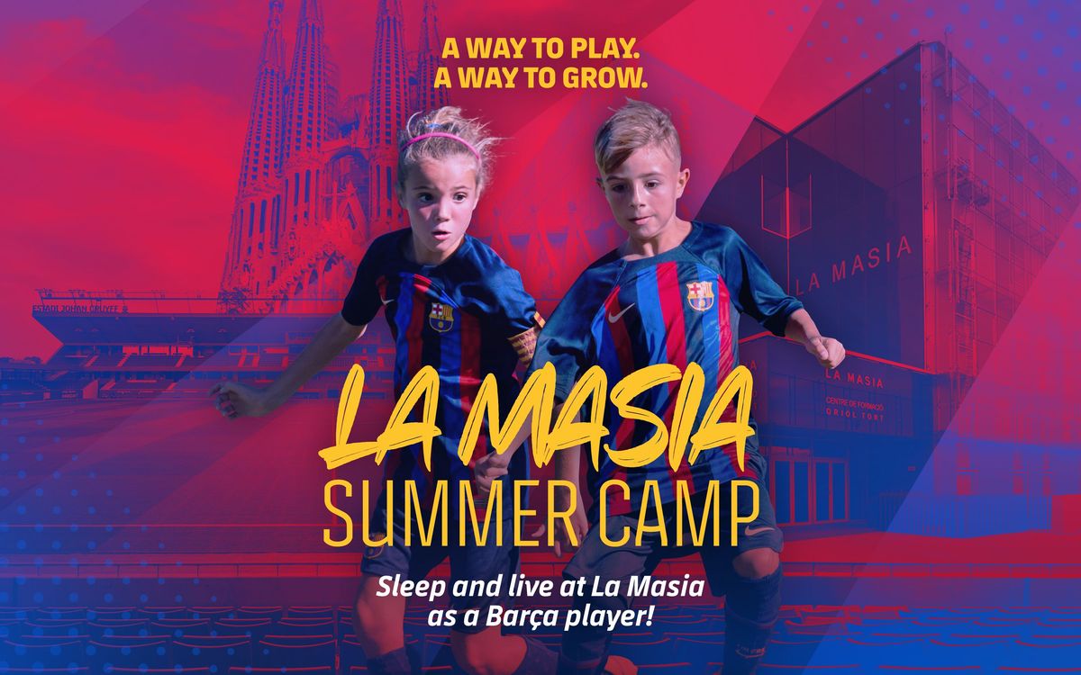 La Masia Summer Camp opens inscriptions for July 2023