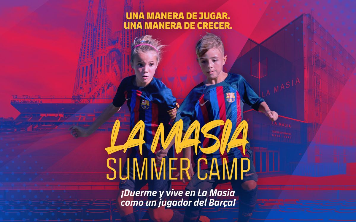 La Masia Summer Camp abre inscripciones para julio de 2023