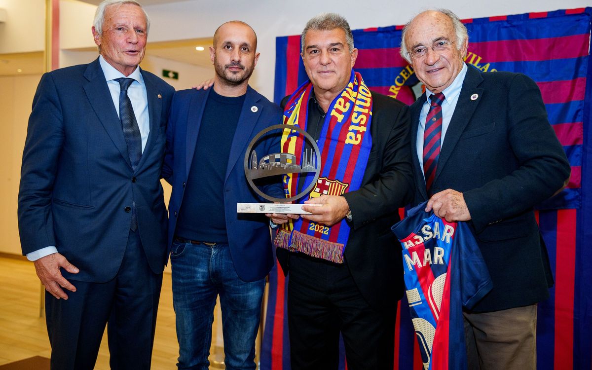 Celebración del 50 aniversario de la Penya Barcelonista Vilassar de Mar