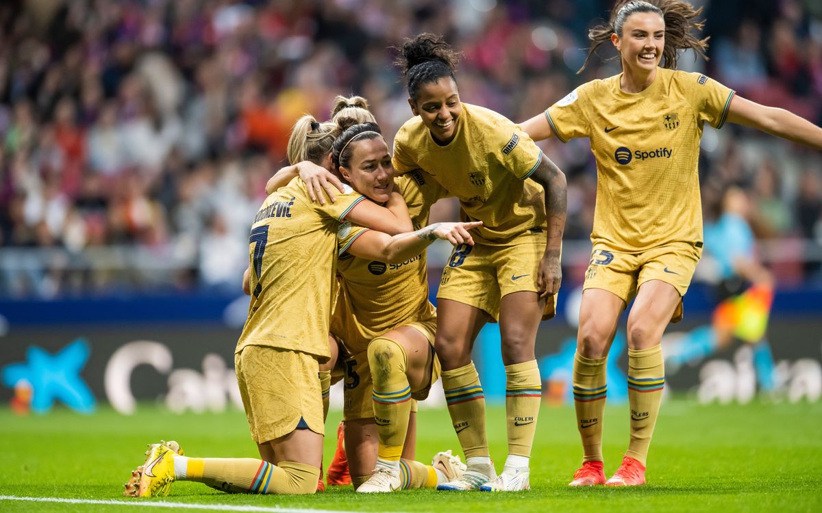 Atlético Madrid 1–6 Barça Women: Capital victory