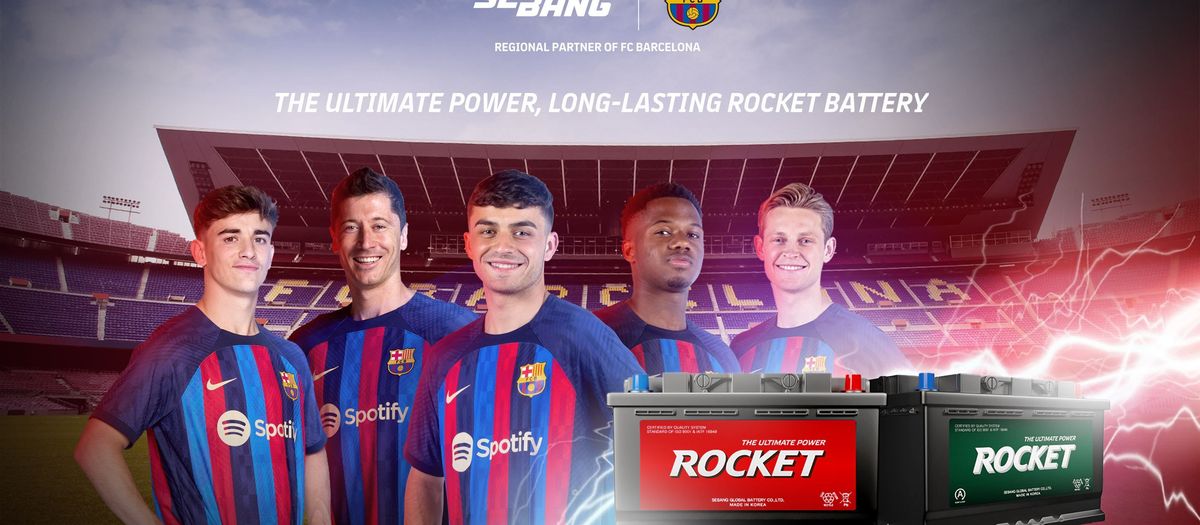 FC Barcelona and Sebang Global Battery renew partnership for a further three years