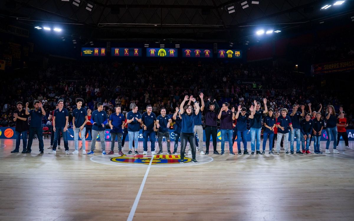 El Fundació Barça vive la magia del Palau