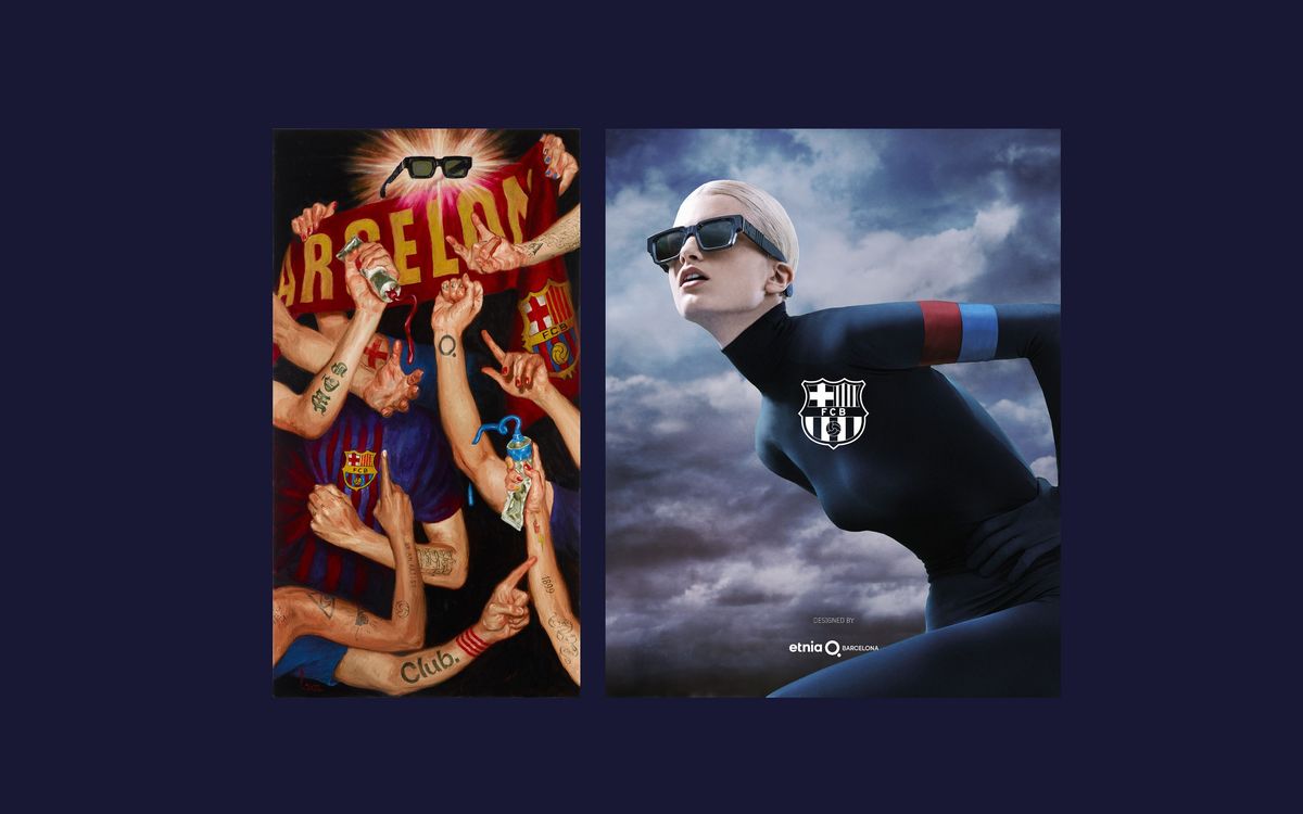 El Barça llança una exclusiva col·lecció d'ulleres de sol amb Etnia Barcelona