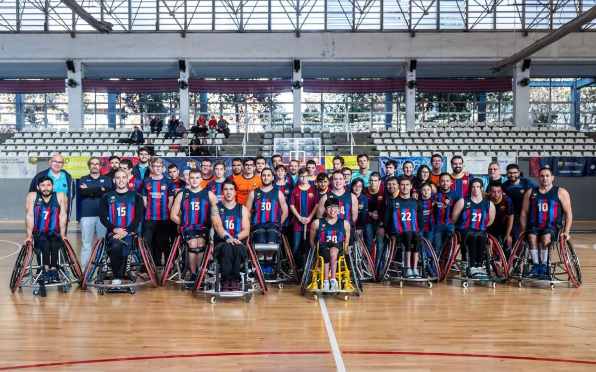 El Barça promou un món més accessible i equitatiu amb tres dels seus equips