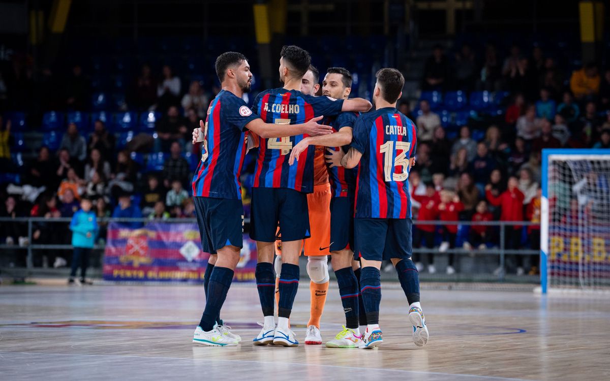 Barça –Betis Futsal: Victoria moral (6-3)