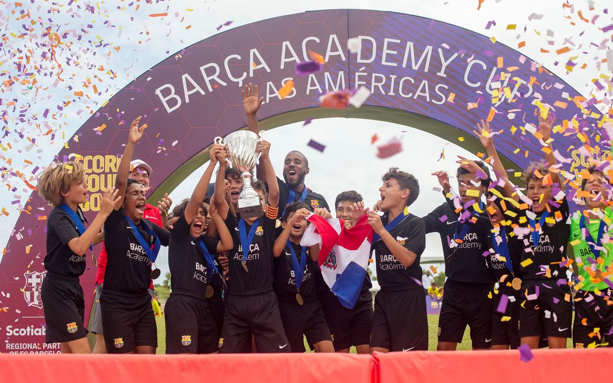 Más de 400 jugadores regresan a Cap Cana en la quinta Barça Academy Cup Las Américas