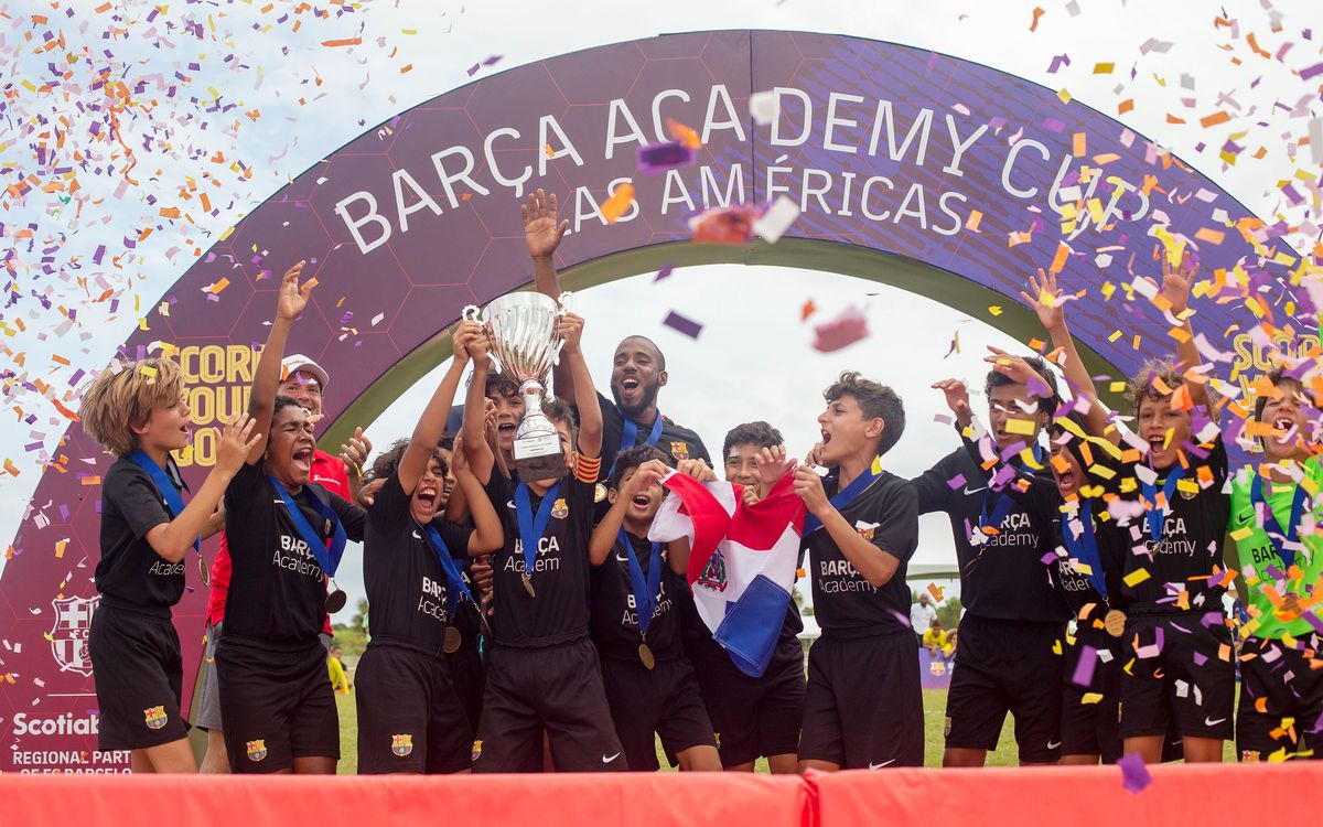 More than 400 players returning to Cap Cana for the fifth Barça Academy Cup Las Américas