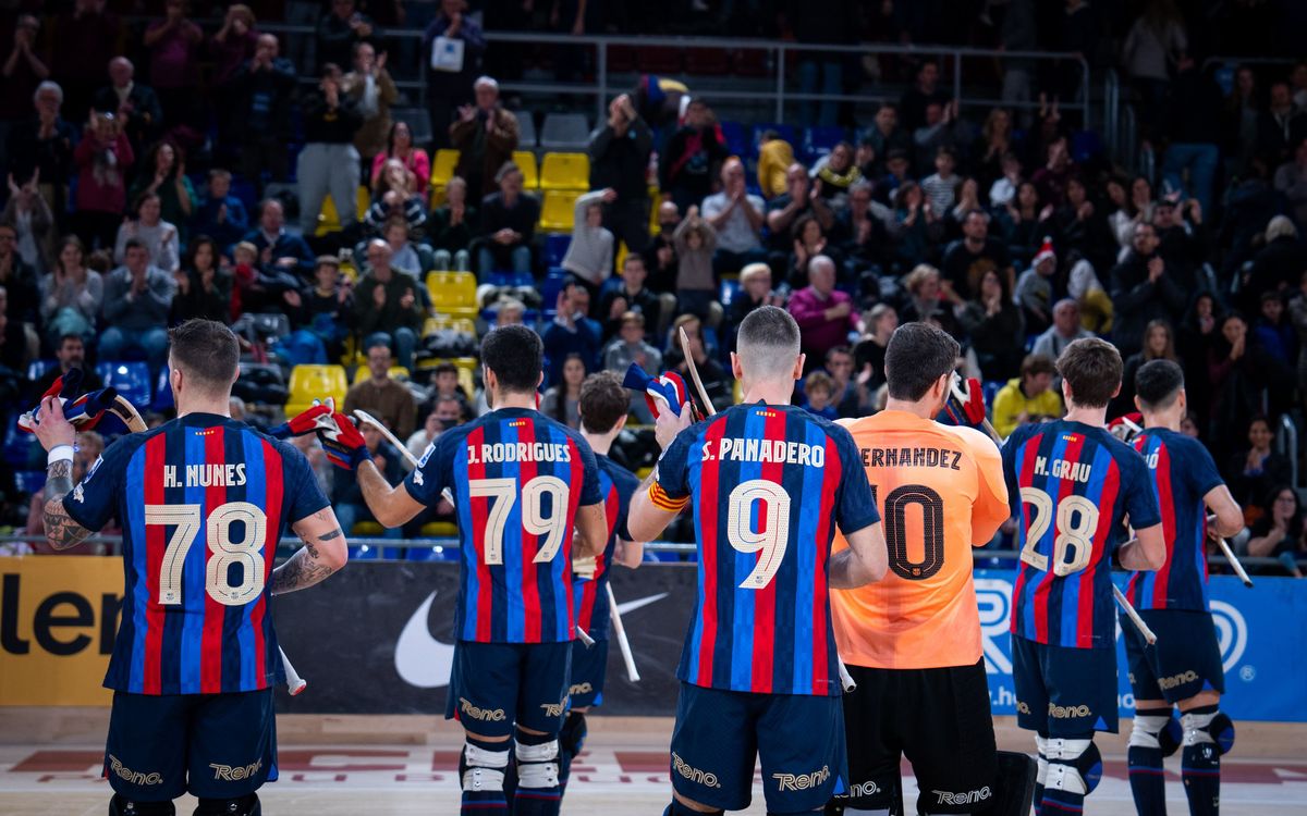 Barça 5–3 Igualada: Win in the final game of 2022 at the Palau