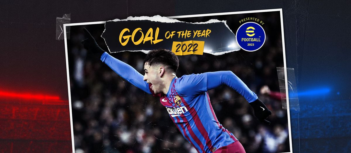Pedri named winner of Goal of the Year for 2022