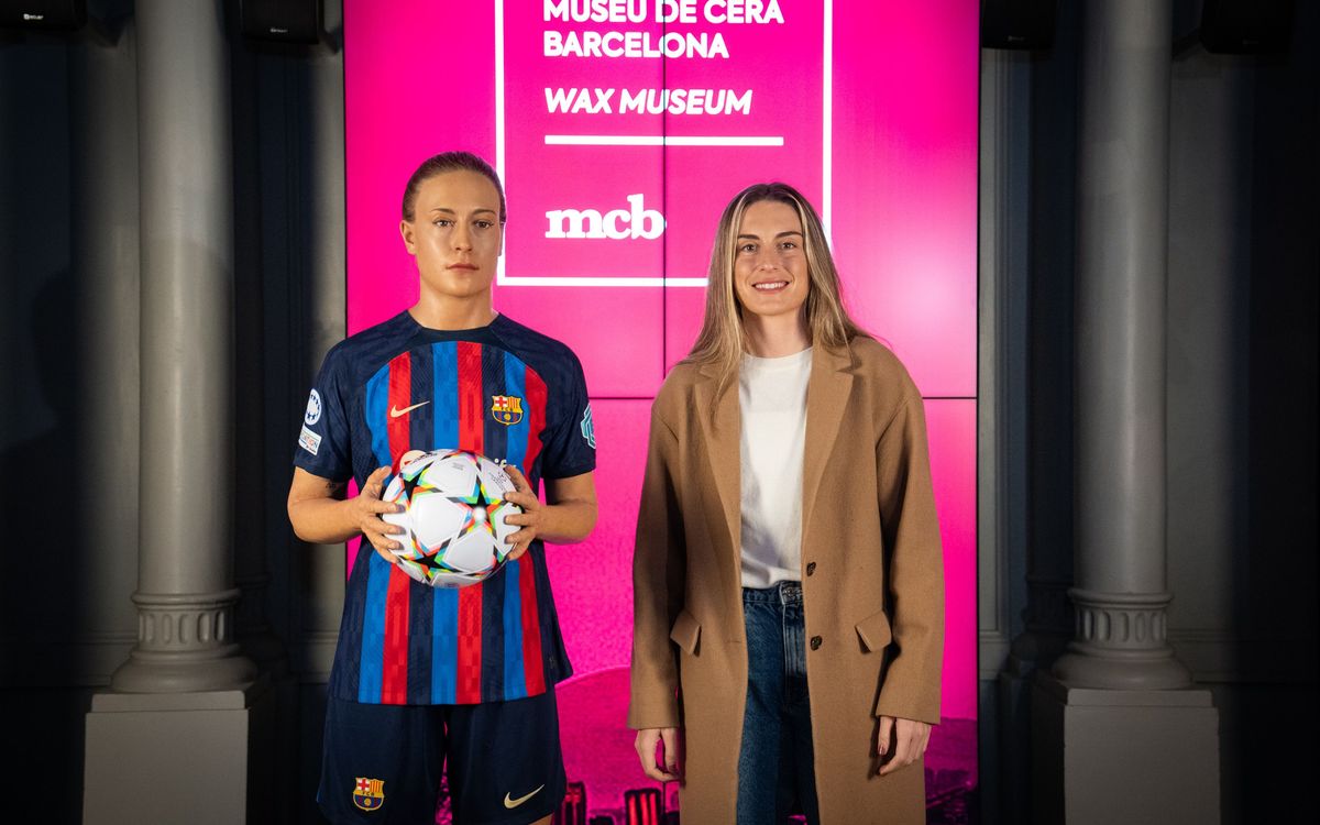 The Wax Museum of Barcelona unveils its Alexia Putellas figure