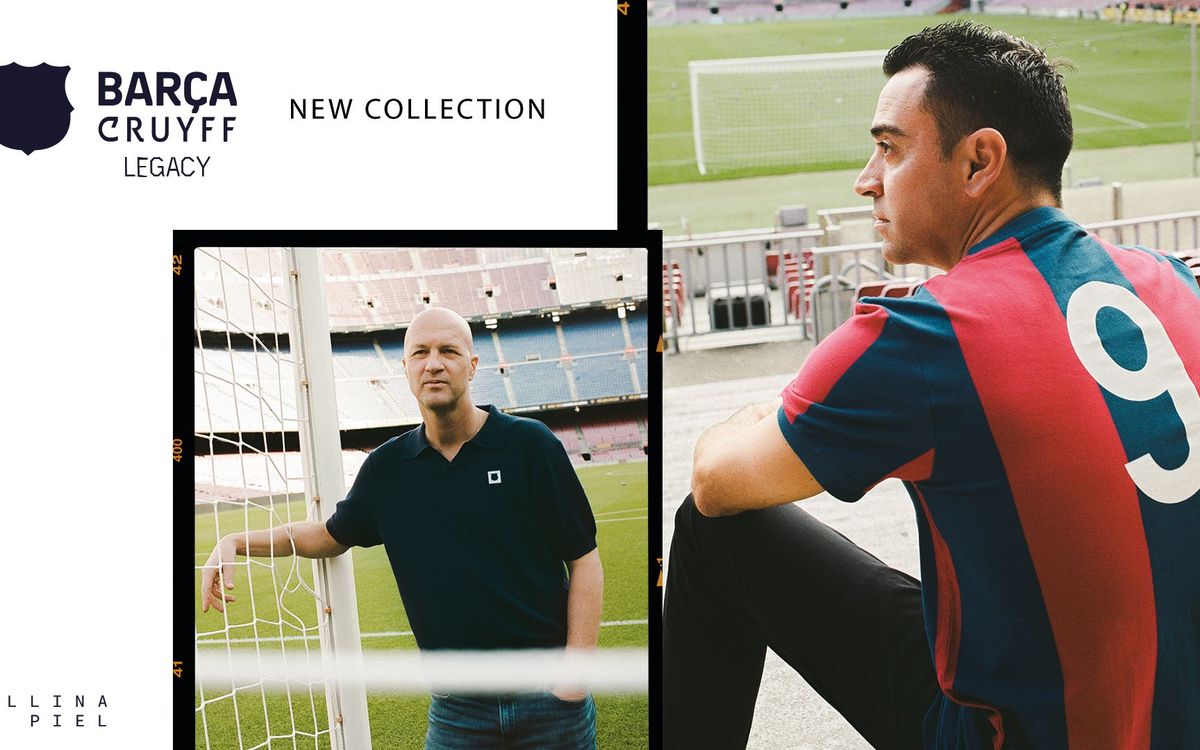 El Barça homenatja Johan Cruyff amb una nova i exclusiva col·lecció de roba