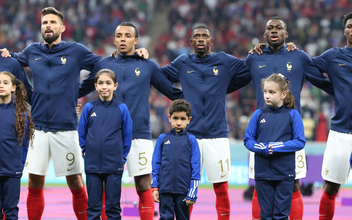 Dembélé et Kounde, qualifiés pour la Finale de la Coupe du monde