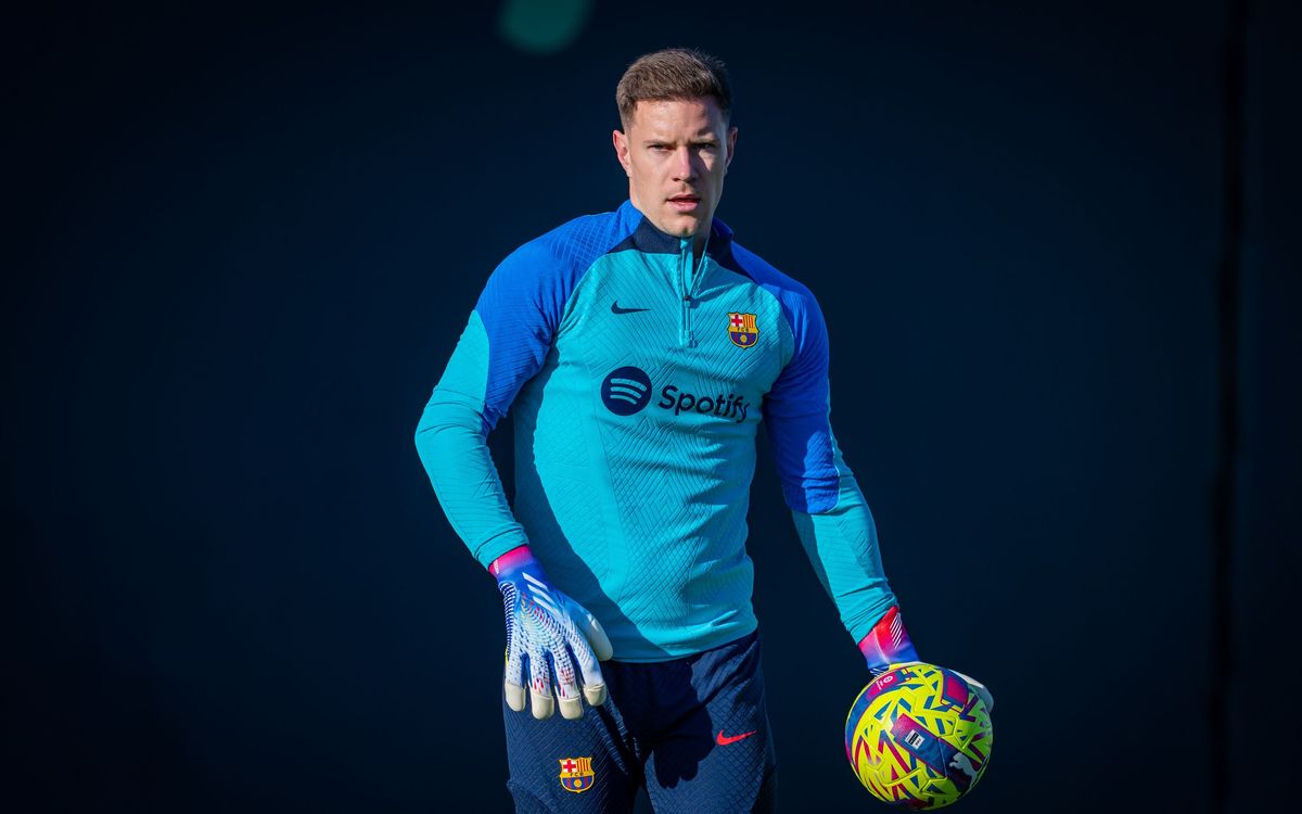 Ter Stegen se reincorpora a los entrenamientos