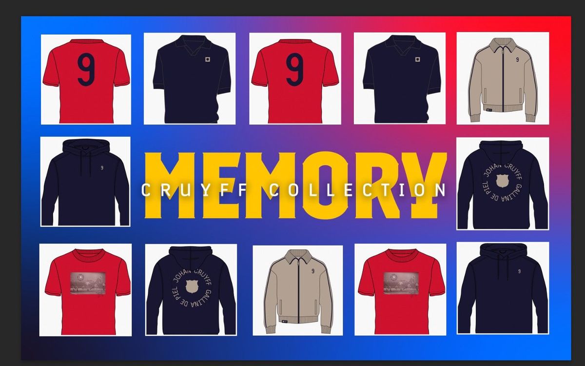 The Barça Cruyff Collection Memory Game