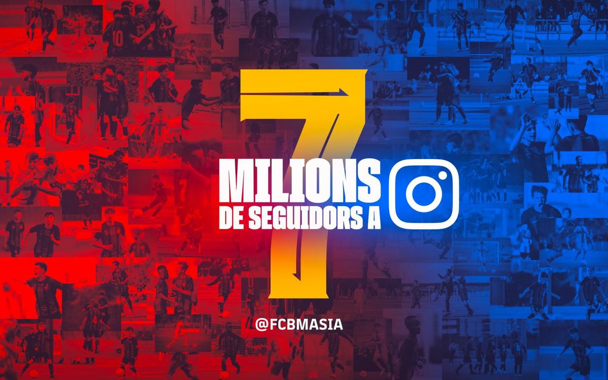 El compte d’instagram de La Masia arriba als 7 milions de seguidors