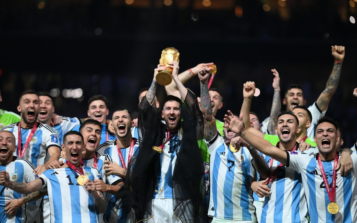La Argentina de Messi, campeona del mundo contra la Francia de Kounde y Dembélé (3-3; 4-2)