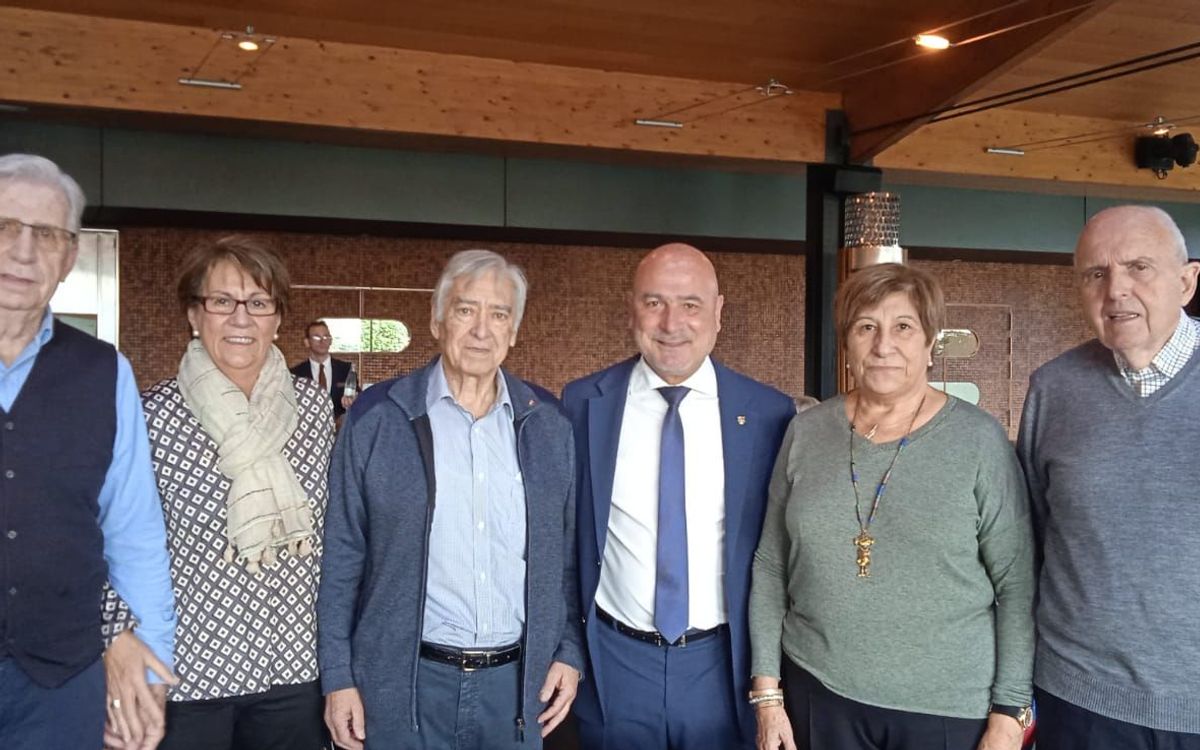 El Casal de l’Avi Barça celebra el seu tradicional dinar de Nadal