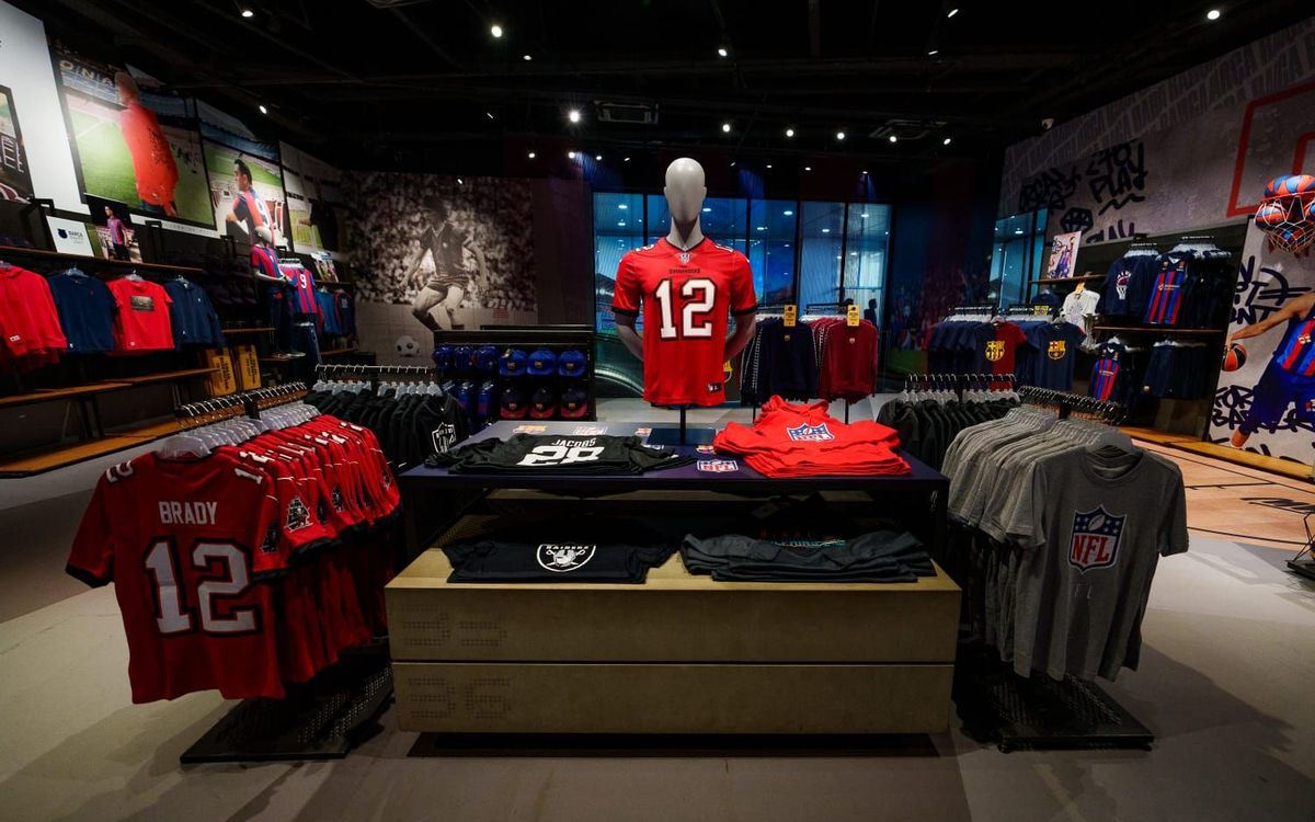El Barça comercialitzarà productes de l'NFL en algunes de les Barça Store