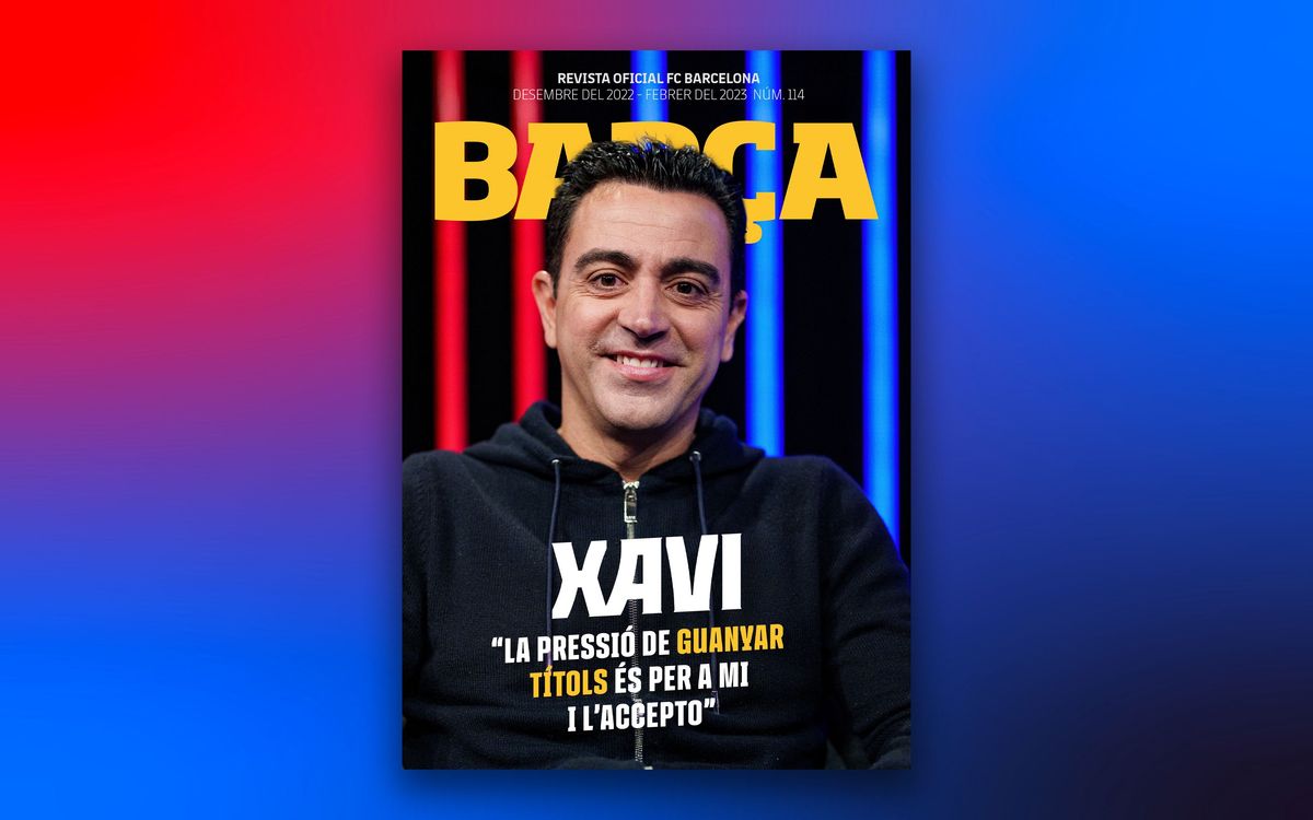 Entrevista en exclusiva a Xavi al nou número de la REVISTA BARÇA