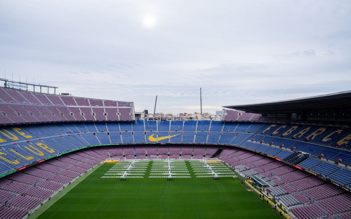 L'Spotify Camp Nou tindrà un aforament de 95.877 espectadors per al pròxim partit de Lliga davant l'Espanyol