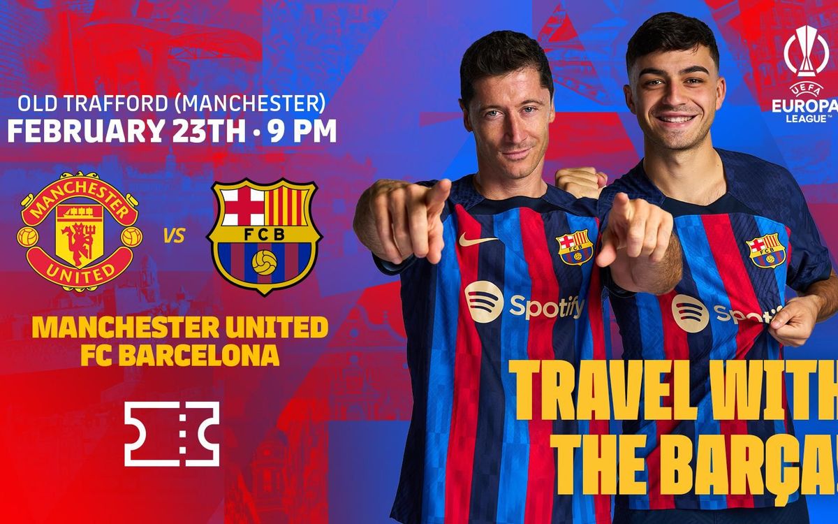 Tickets for Manchester United v FC Barcelona in the Europa League on sale to Penyes
