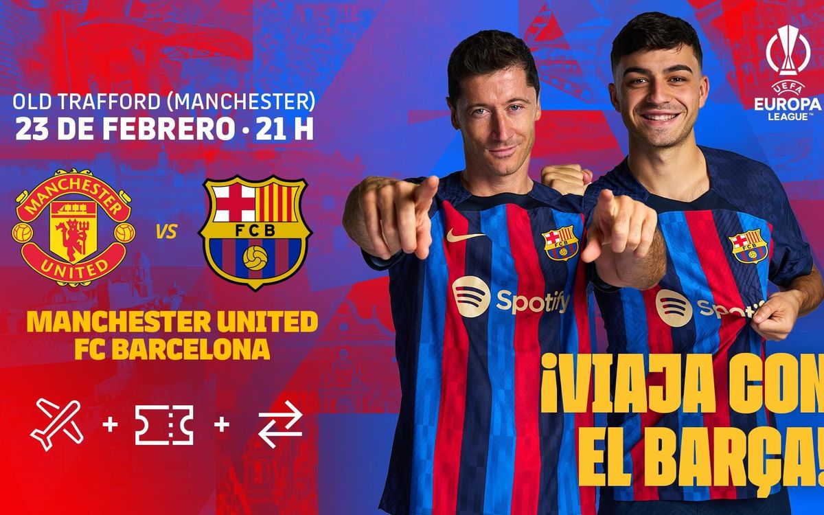 Entradas para el Manchester United – FC Barcelona de la Europa League disponibles para Peñas