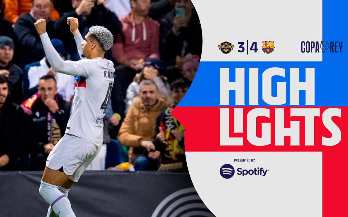 インテルシティ - バルサ戦ハイライト (3-4)