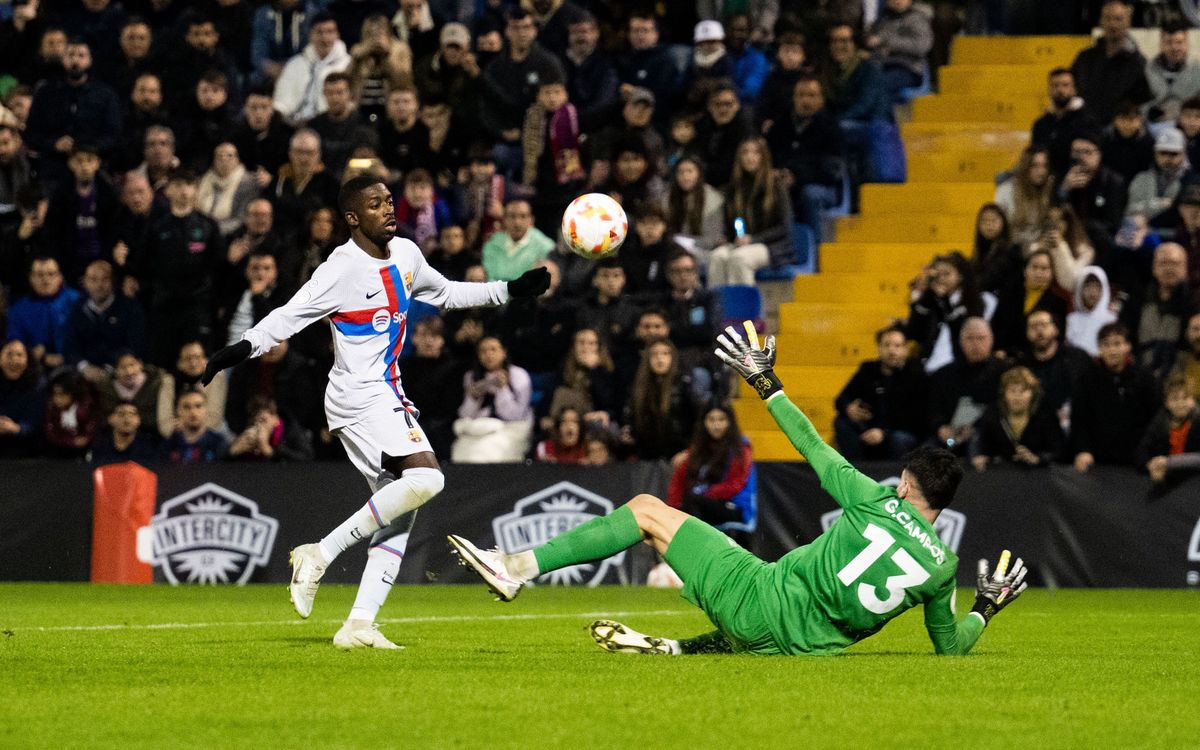 Dembélé: 8 goals and 20 assists with Xavi