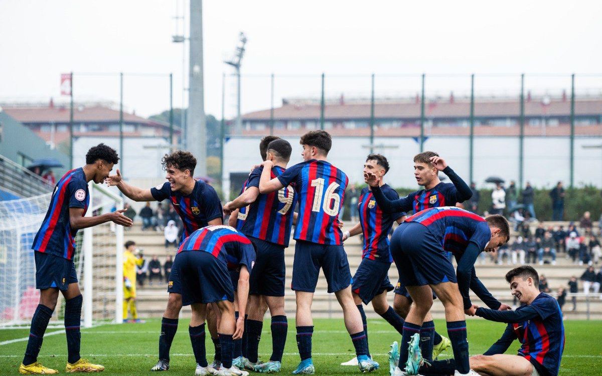 Juvenil A - CF Damm: ¡Clasificados para los octavos de final! (4-1)
