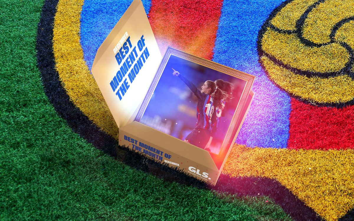 Bruna Vilamala's goal on her return voted the top moment of December