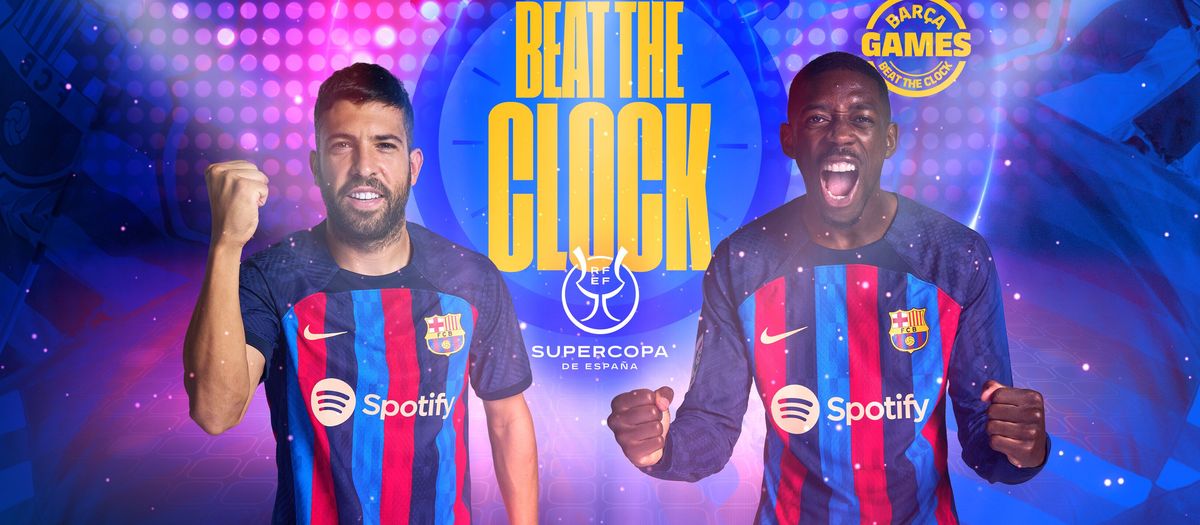 BEAT THE CLOCK | Can you name all Barça's Super Cup goalscorers in the 21st century?
