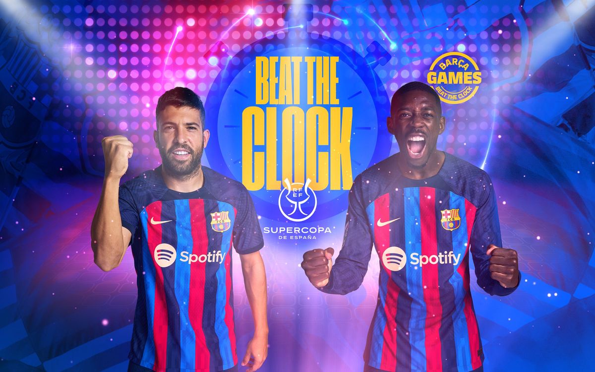 BEAT THE CLOCK | Can you name all Barça's Super Cup goalscorers in the 21st century?