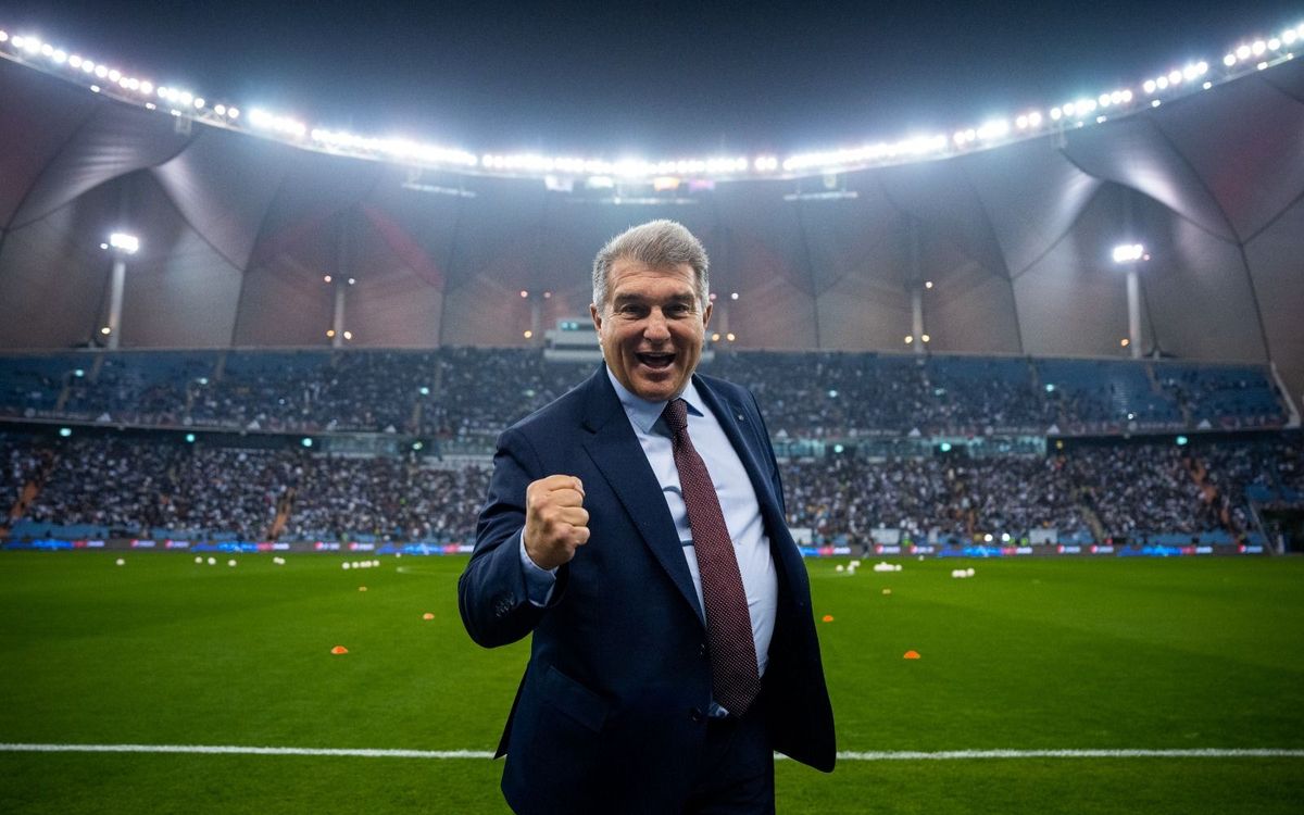 Joan Laporta: 'A very special title'