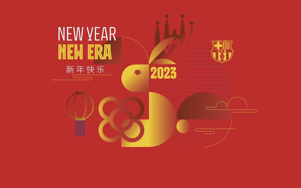 El FC Barcelona felicita el Año del Conejo a todos sus seguidores asiáticos