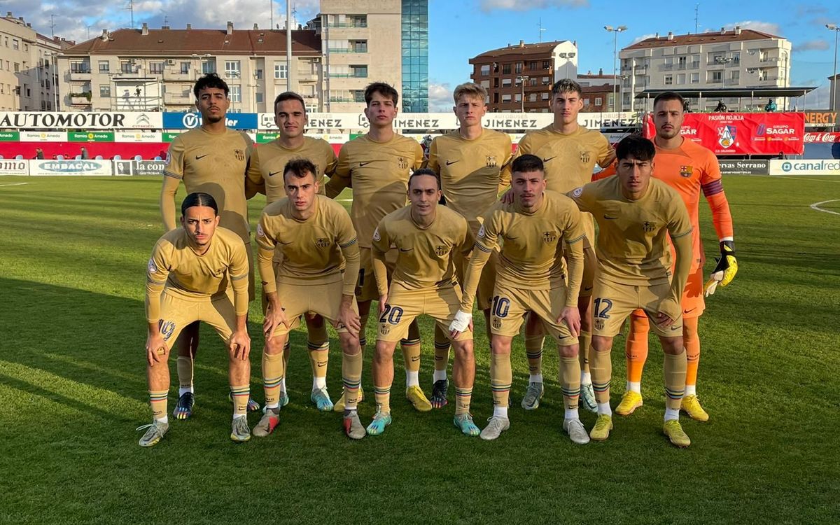 CD Calahorra 0-1 Barça Atlètic: Second win in a row