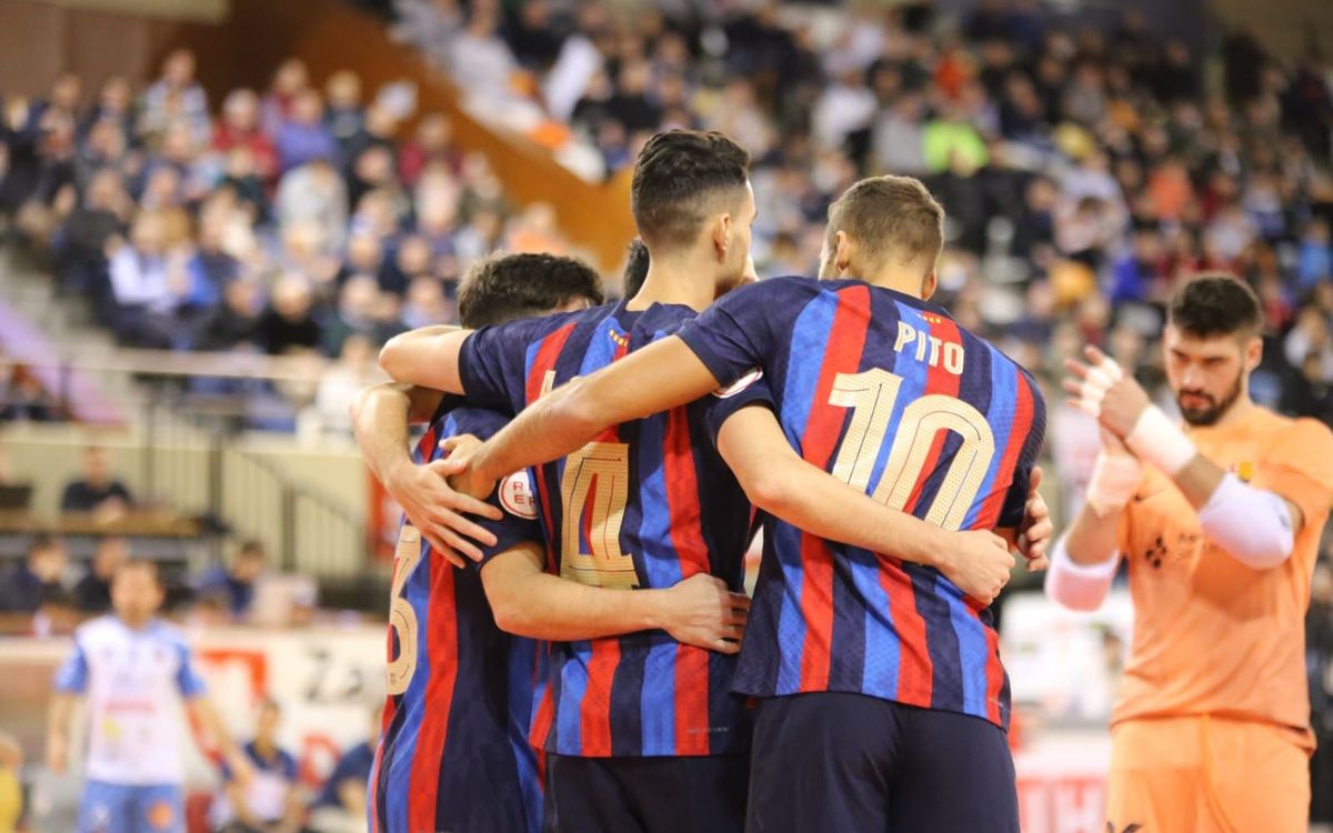 Sala 10 Zaragoza 5–7 FC Barcelona: Into the last eight