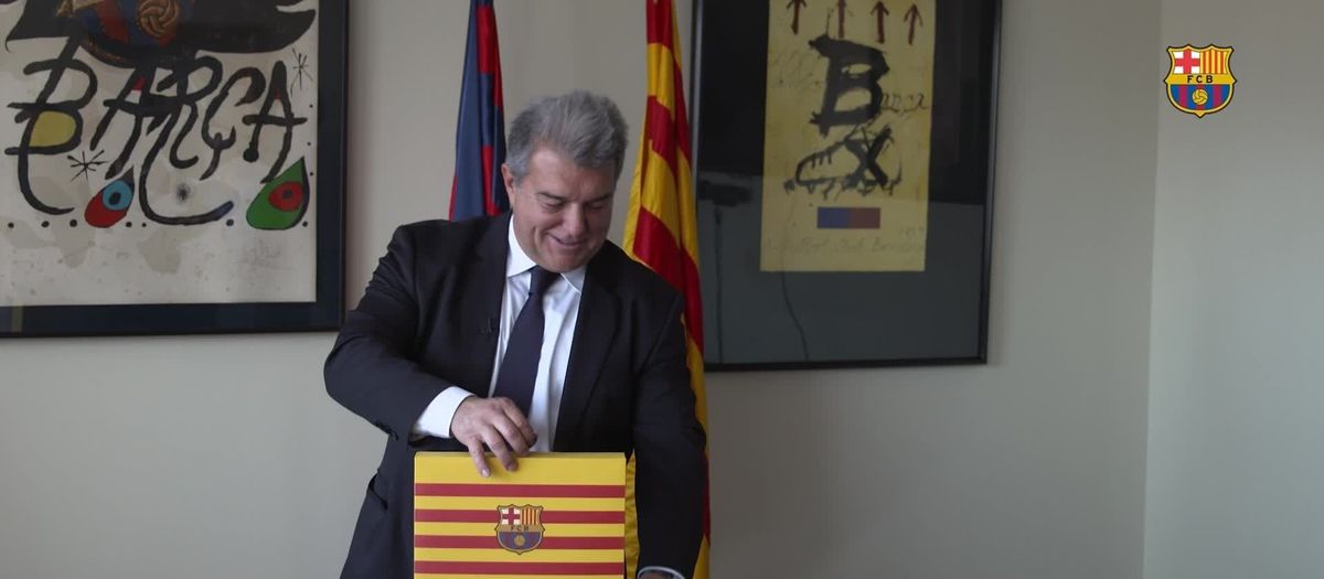 Joan Laporta: 'We wear our Catalan roots with pride'