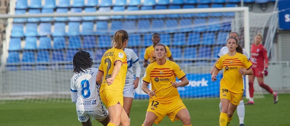 UDG Tenerife – FC Barcelona Femenino: No aflojan (0-6)