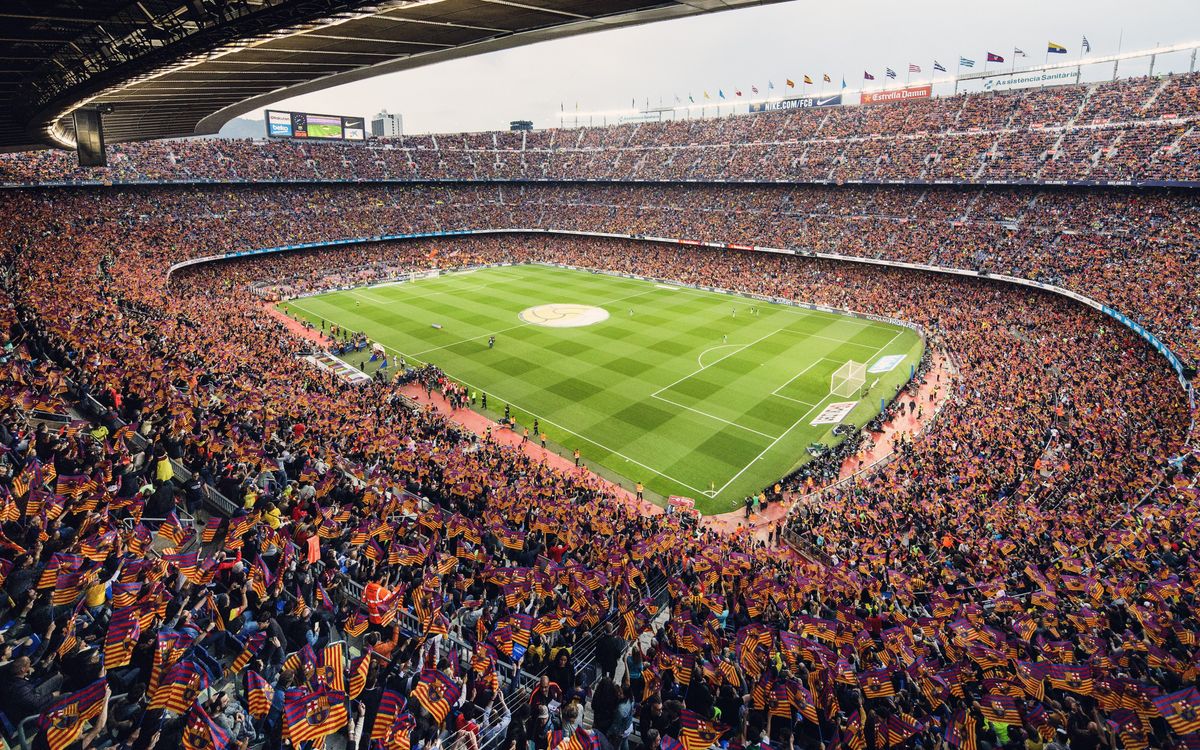 Sale of tickets for game with Manchester United at Spotify Camp Nou