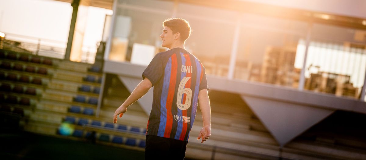 Gavi to wear the number 6 jersey for Barça