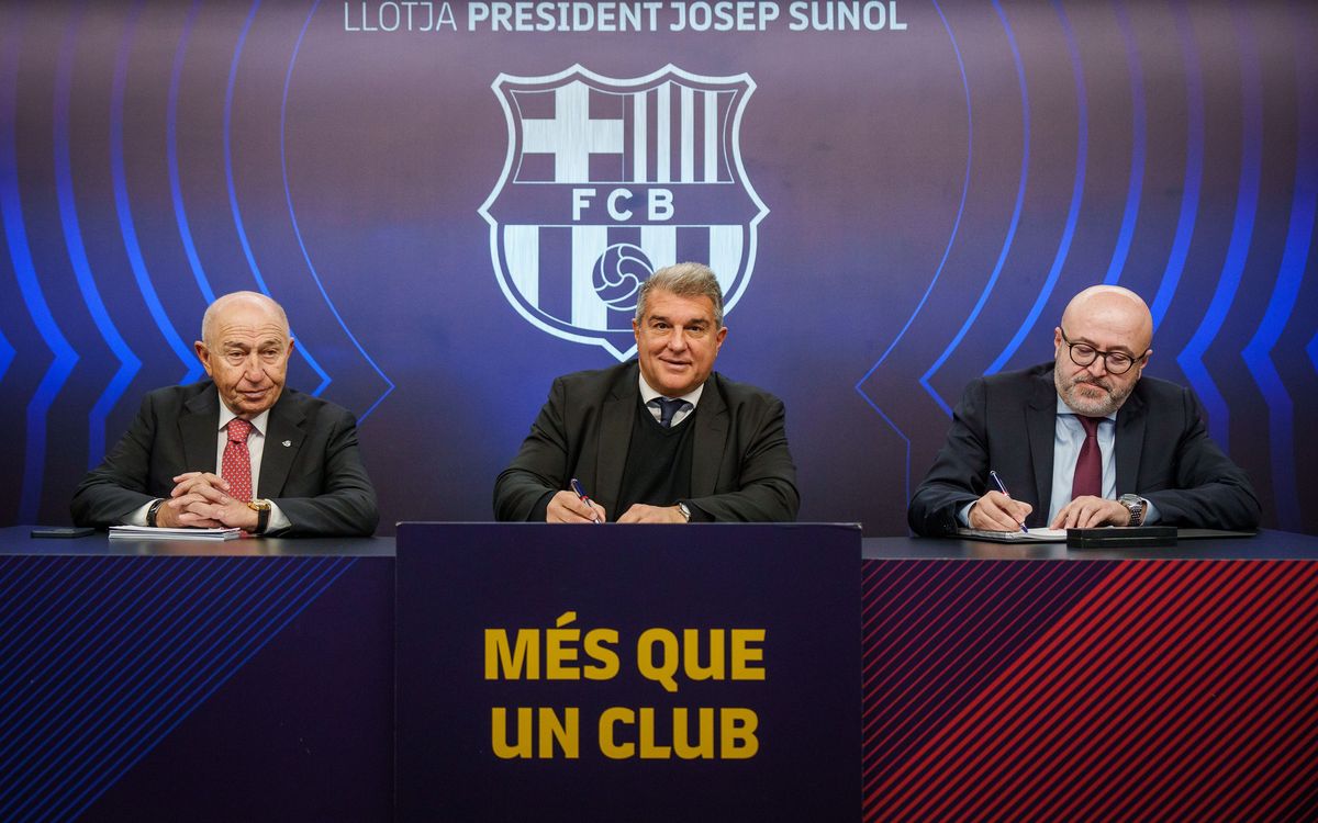 El FC Barcelona oficializa el acuerdo con Limak