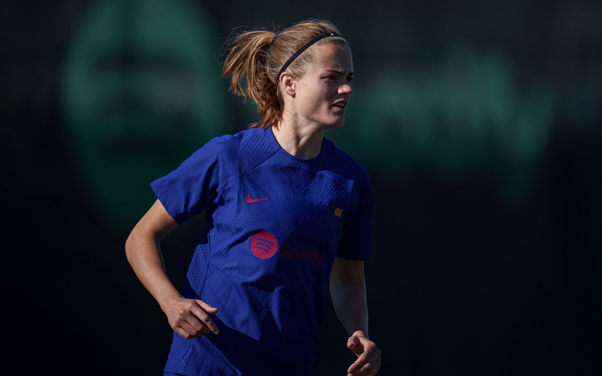 El Barça presenta la nova equipació d'entrenament