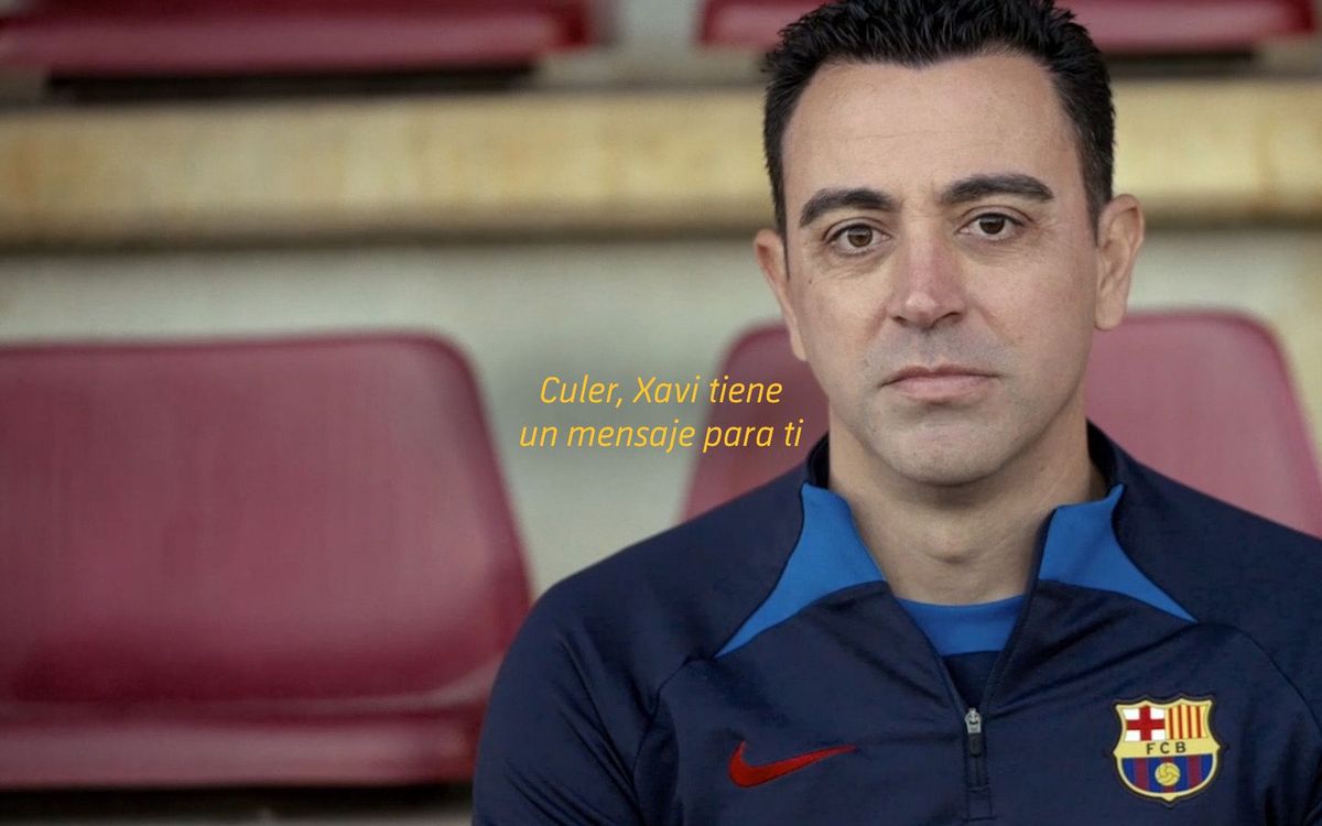 El Barça apela a los culers a través de una carta abierta leída por Xavi Hernández