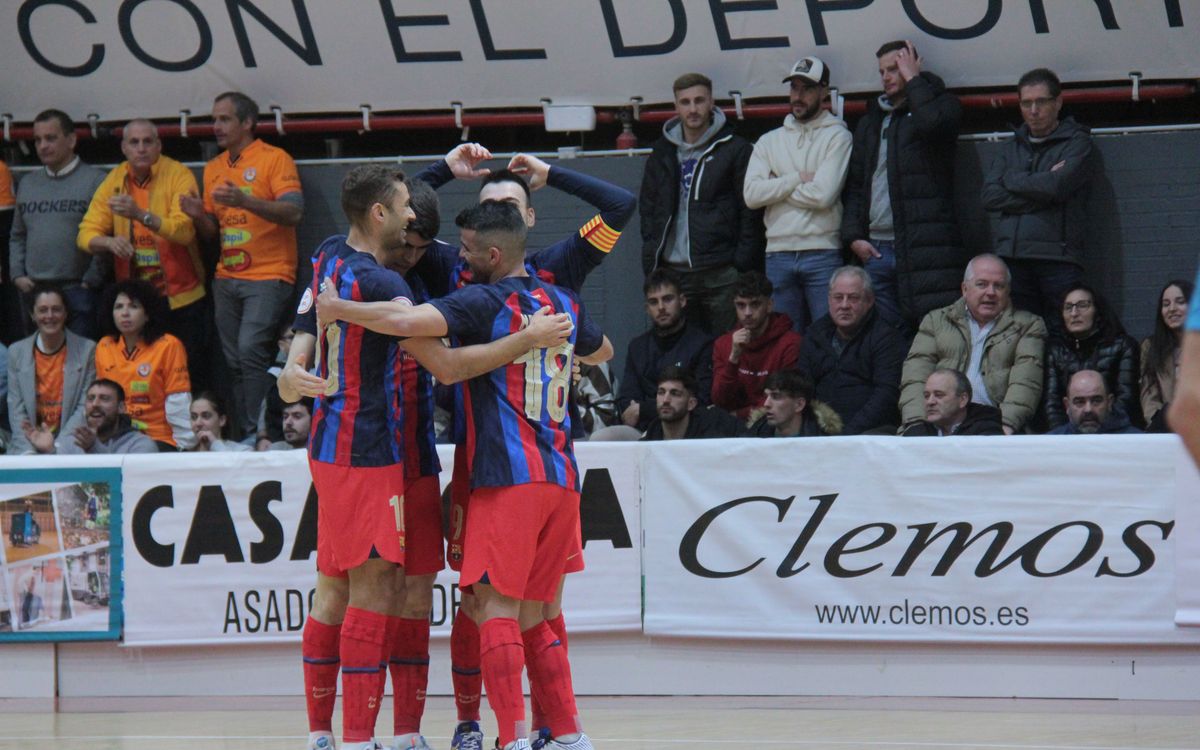 Ribera Navarra 1-3 FC Barcelona: Still leading the way