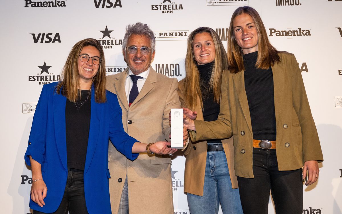 El FC Barcelona Femenino, galardonado en la gala Panenka