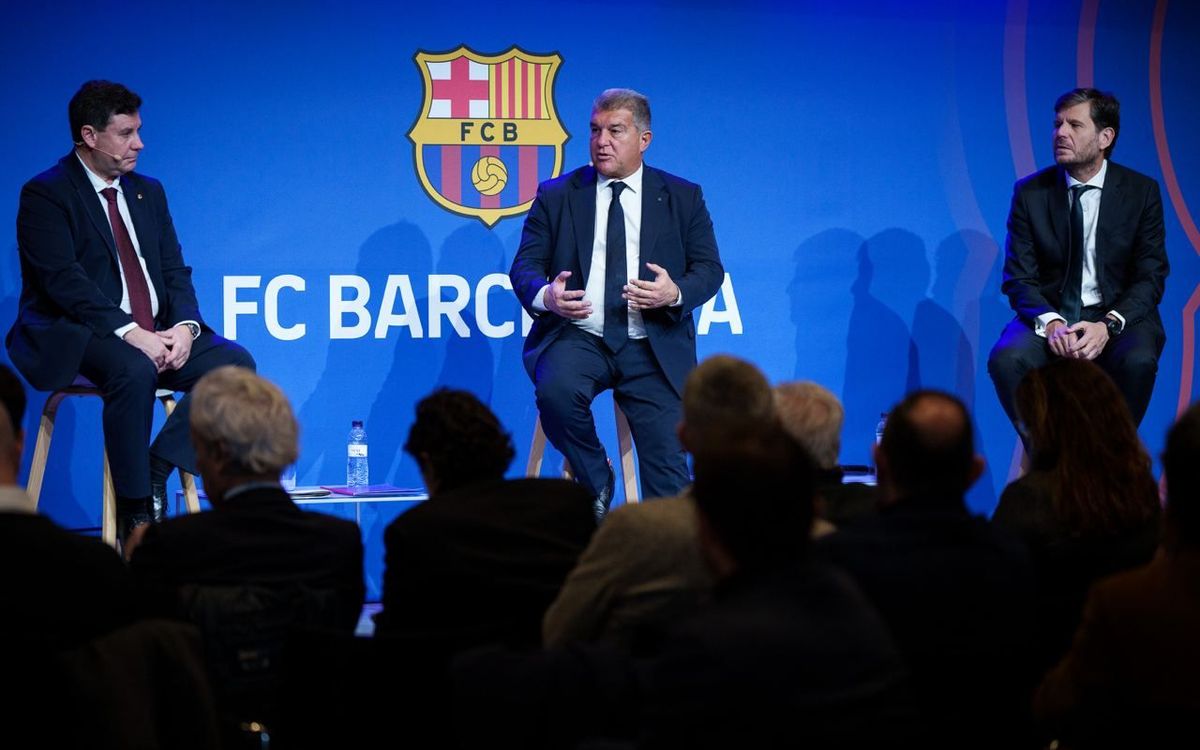 Joan Laporta: 'Obtaining financing and the signature of Turkish construction company Limak means work can begin on Spotify Camp Nou”
