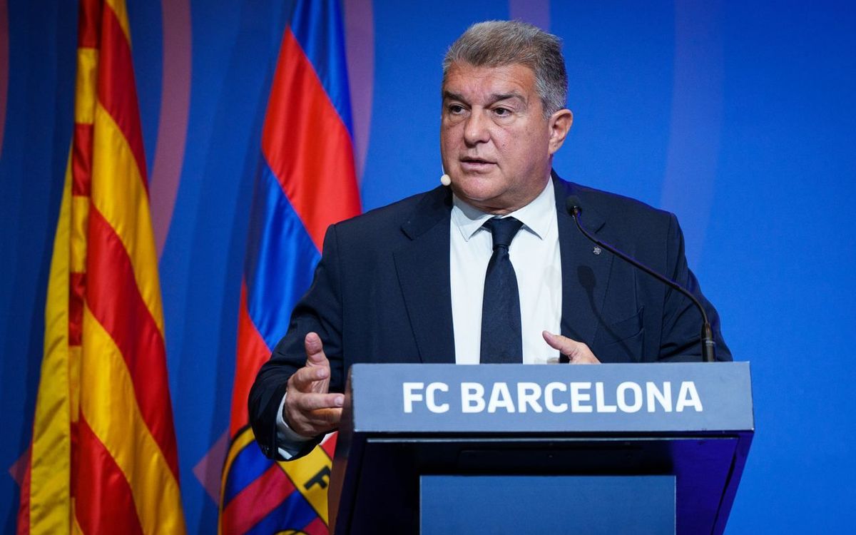 Joan Laporta: 'We brought joy back to FC Barcelona'