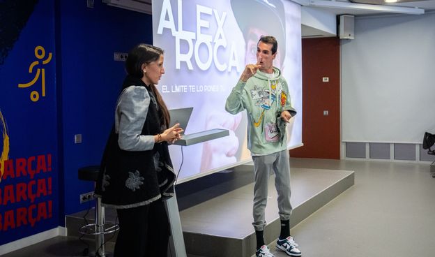 Àlex Roca participa en la Training Week' con carrera que saldrá de la Barça Store & Exhibition de Sagrada Família